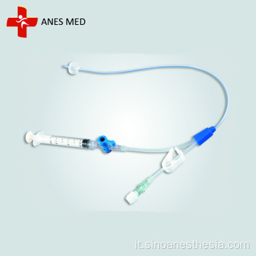 Catetere medico in silicone HSG Catetere per isterosalpingografia